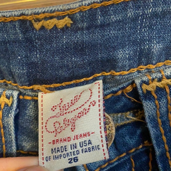 True Religion Wide leg jeans! Size 26! - Picture 6 of 9